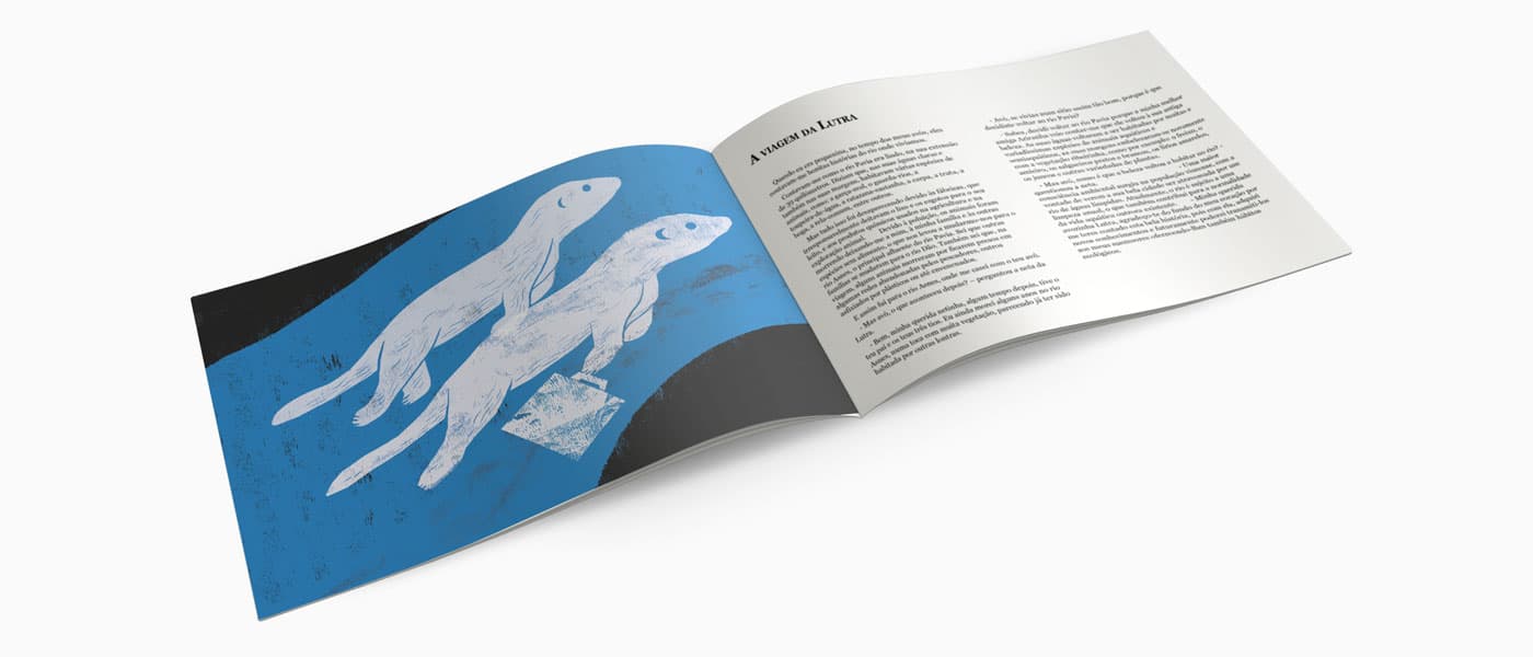 Mockup digital do livro