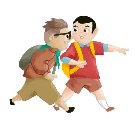 Ilustração de "Alunos"