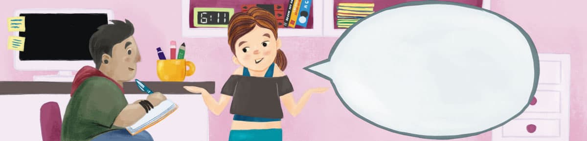 Ilustração para "Diálogo"