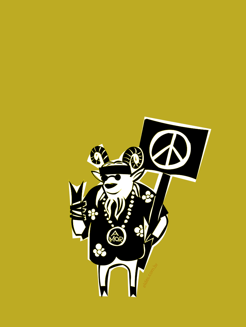 Ilustração da estrofe do bode