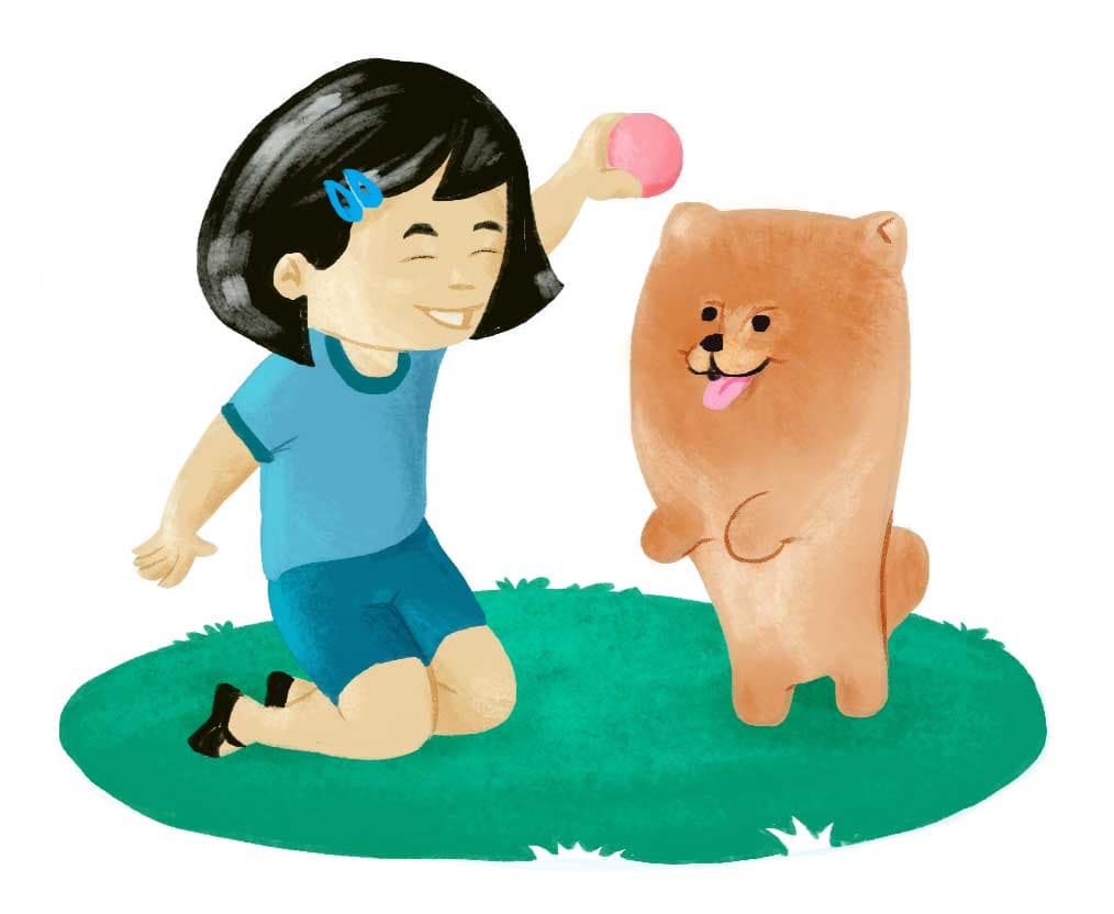 Ilustração de "Cachorrinho"