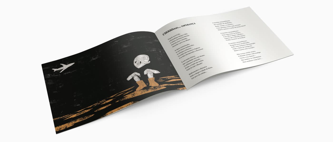 Mockup digital do livro