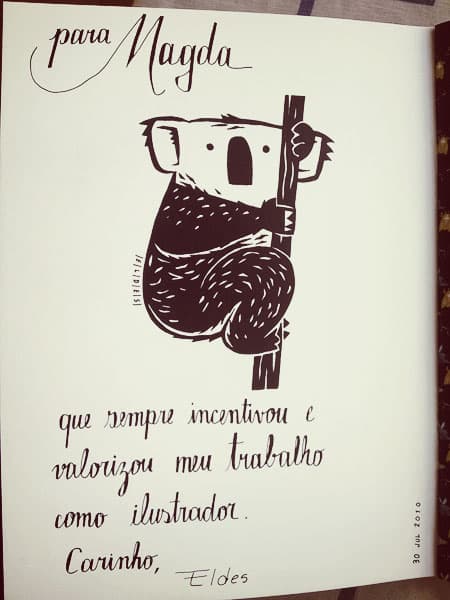 Dedicatória à Magda
