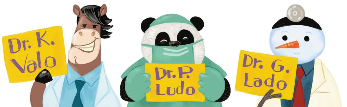 Ilustração para "Doutores"