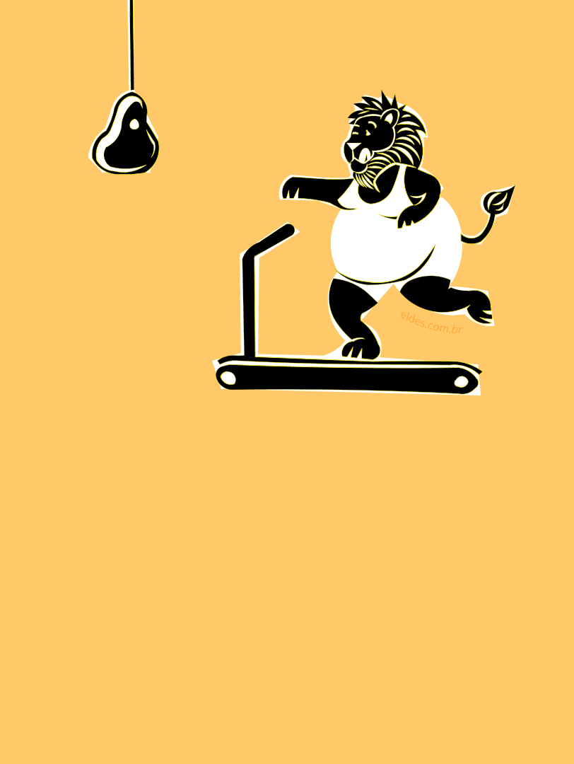 Ilustração da estrofe do leão