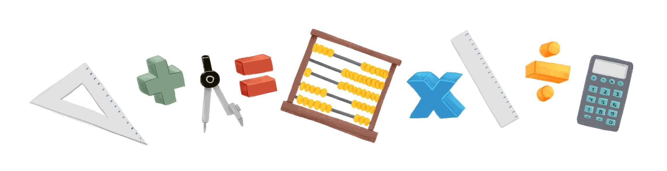 Ilustração para "Matemática"