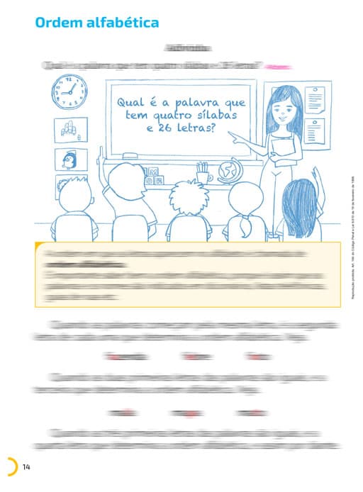 Rascunho da página "Alfabeto"