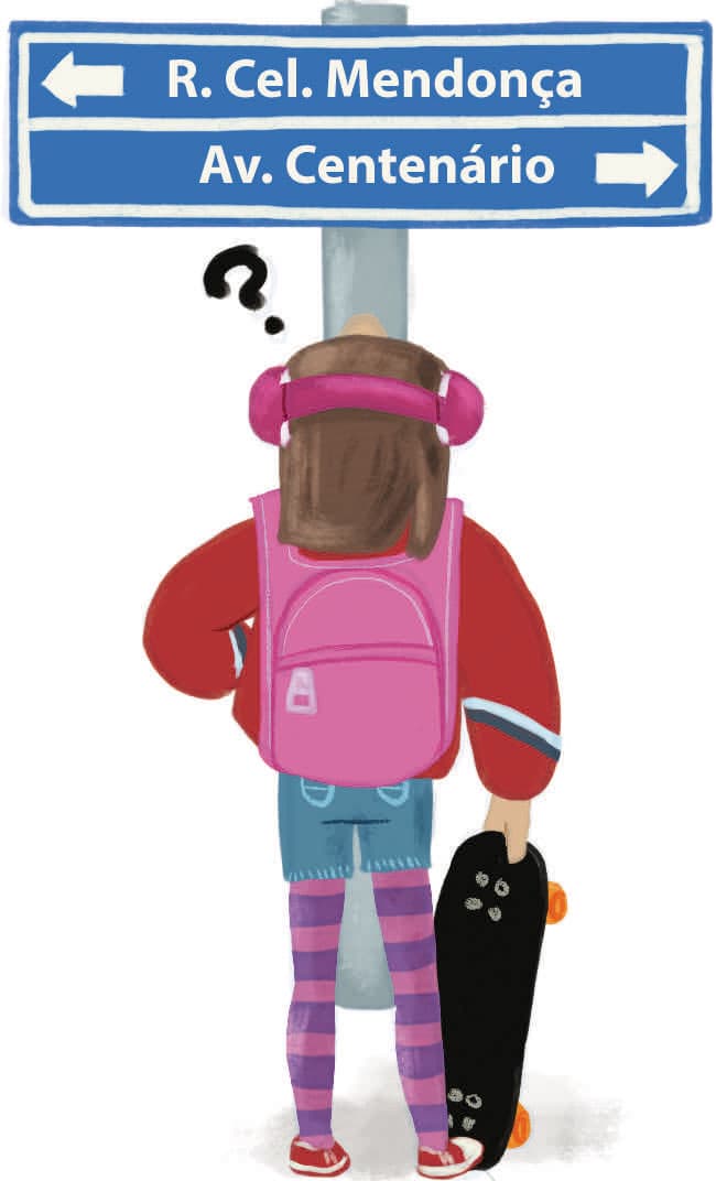 Ilustração de "Skatista"